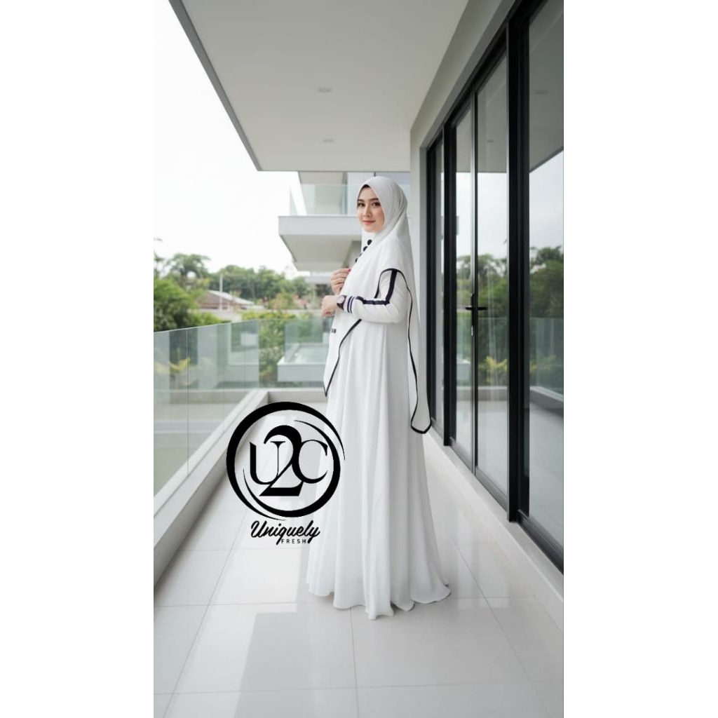 KHODIJAH SPORTY PLAIN BY U2C GAMIS SPORTY CASUAL