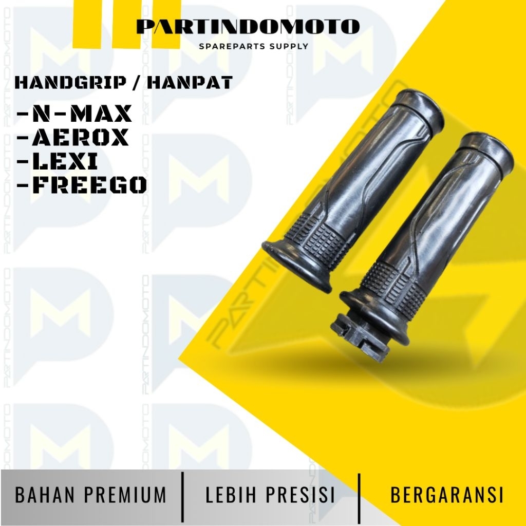 Handgrip Hanpat Karet Stang Slongsong Nmax Aerox Lexi Freego