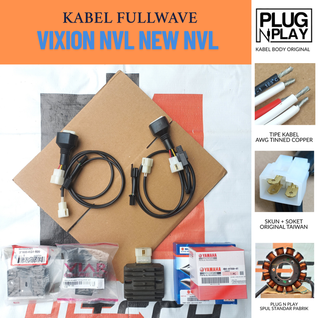 Kabel Fullwave VIXION NVL Vixion New NVL Set opsi kiprok