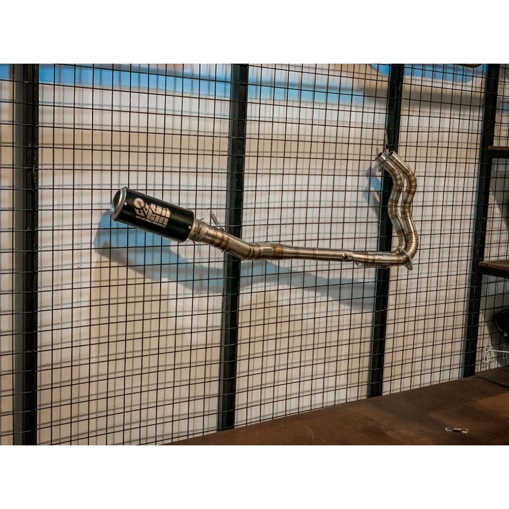 knalpot villan type Z1 dan Z2 fullsystem Cbr250rr ninja250 Z250 R25 MT25