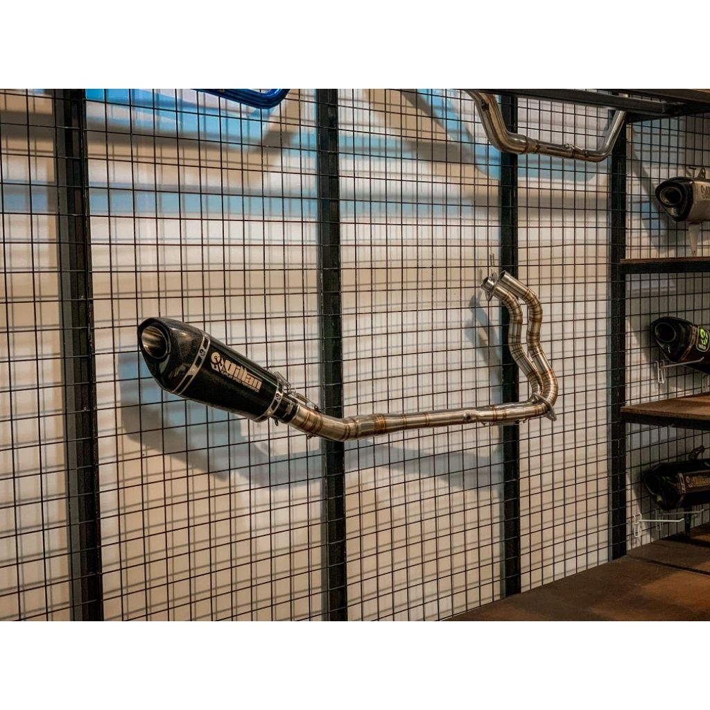 knalpot villan type ALMO series fullsystem CBR250rr ninja250 Z250 R25 MT25