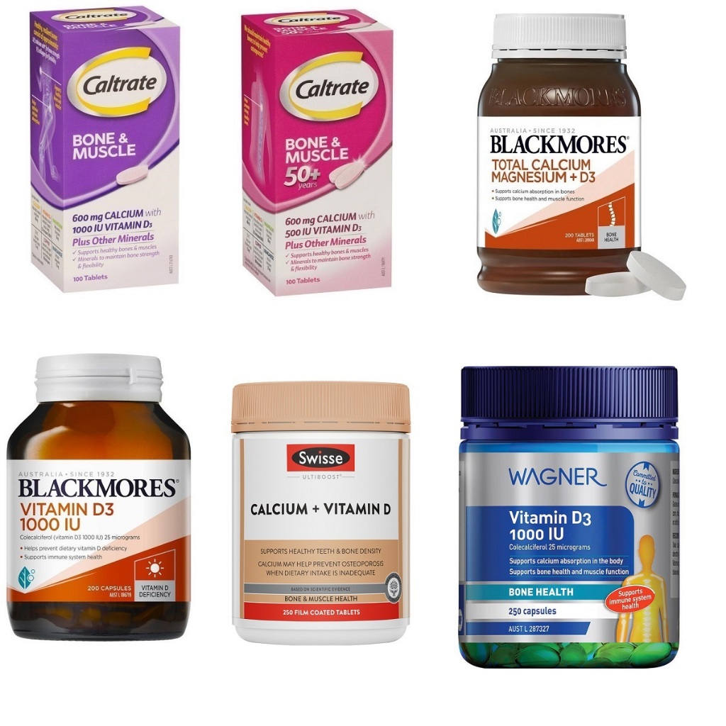 Caltrate/Blackmores/Swisse/Wagner Vitamin D3