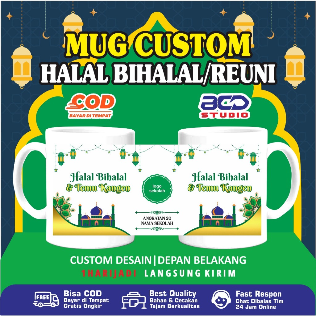 Mug Halal Bihalal dan Reuni