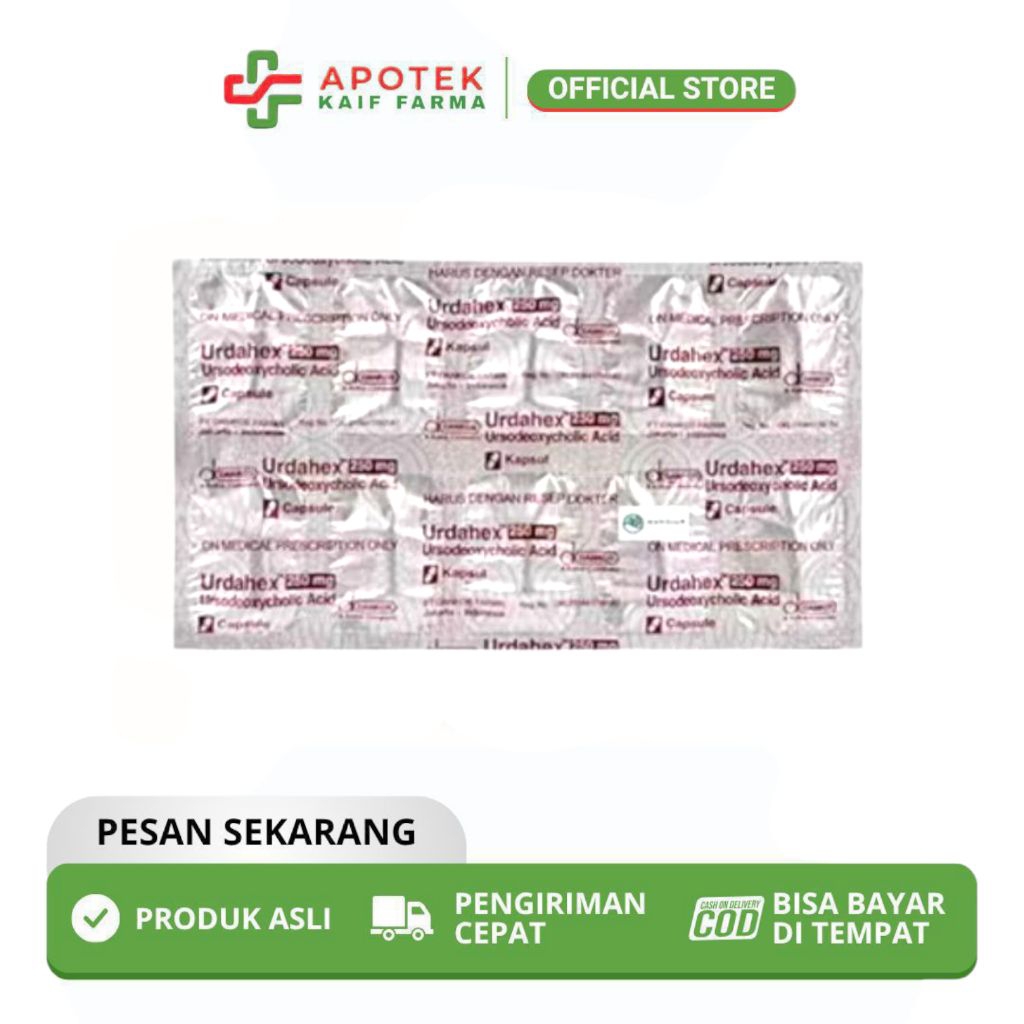 ready Urdahex Perlembar isi10 tab