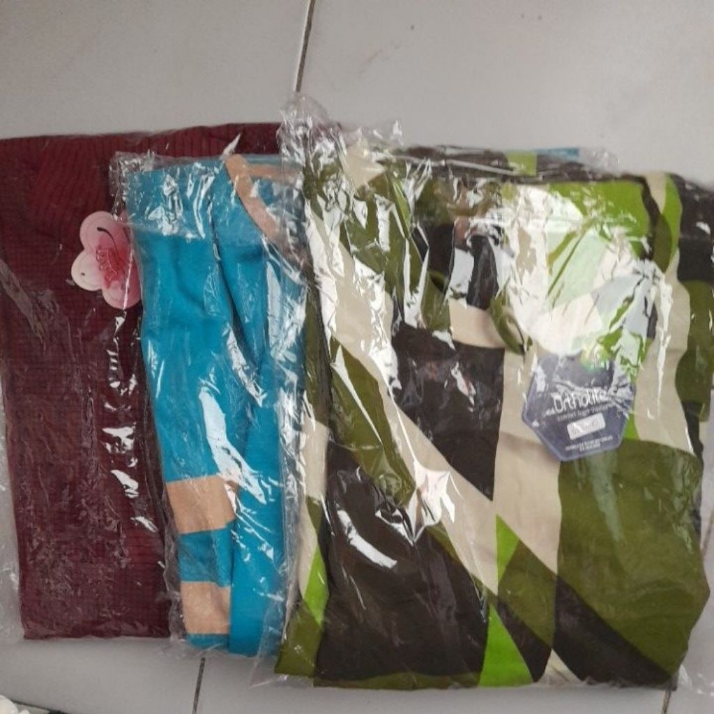 gamis dewasa 100k dapat 3pcs