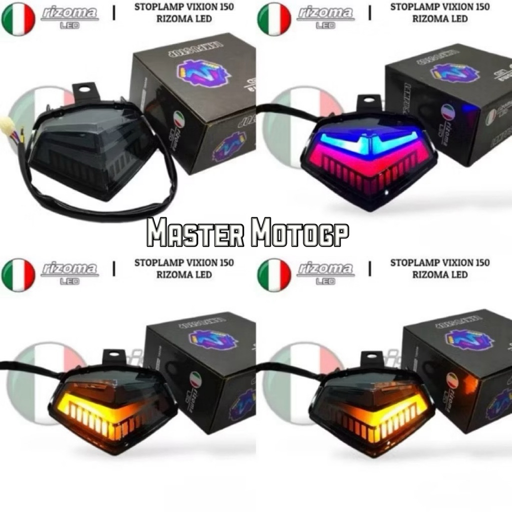 Lampu stop Vixion Led Tranformes RIZOMA LED Suku cadang sepeda motor Yamaha vixion150 Lampu belakang