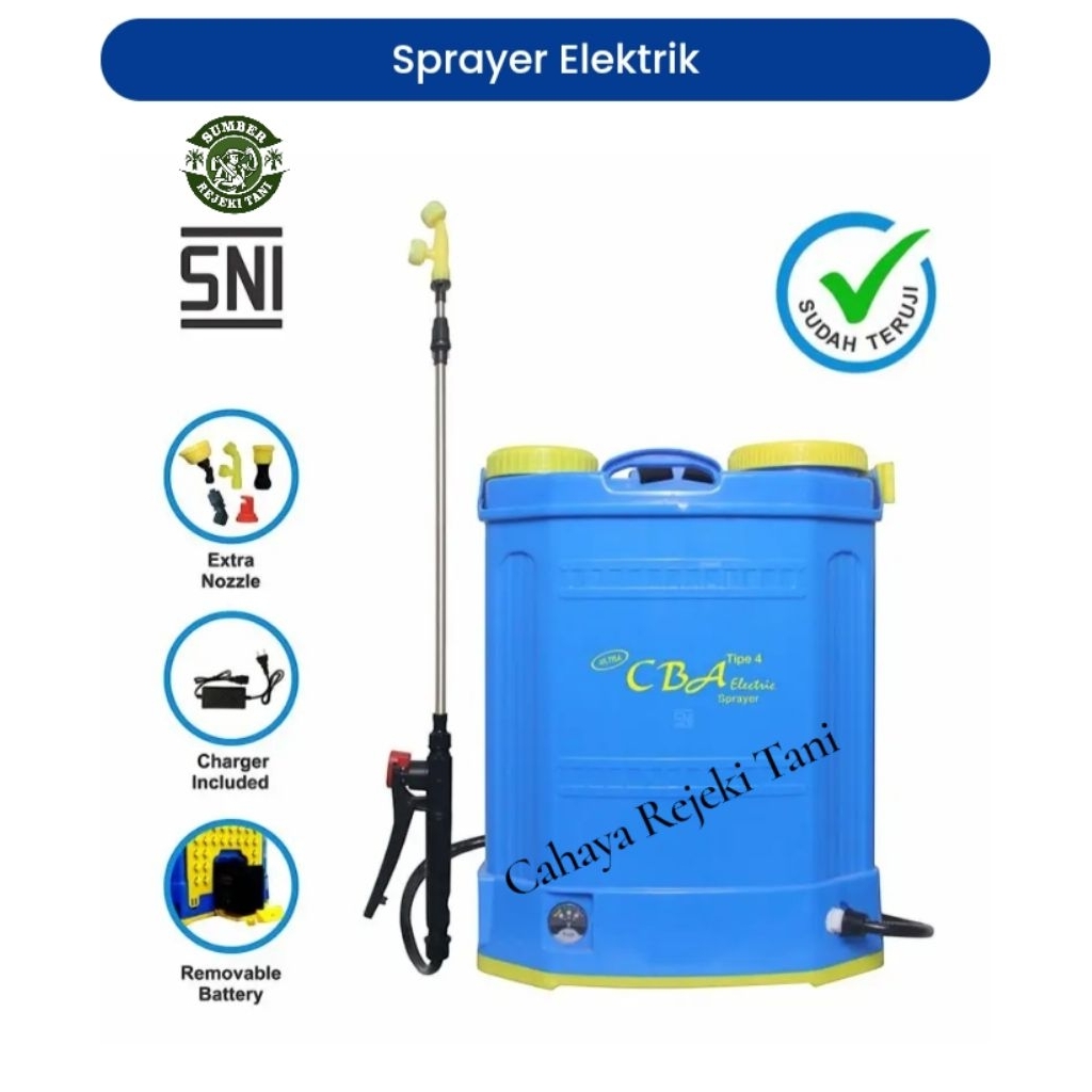 Tangki Semprot Sprayer Elektrik CBA 16L Type 4
