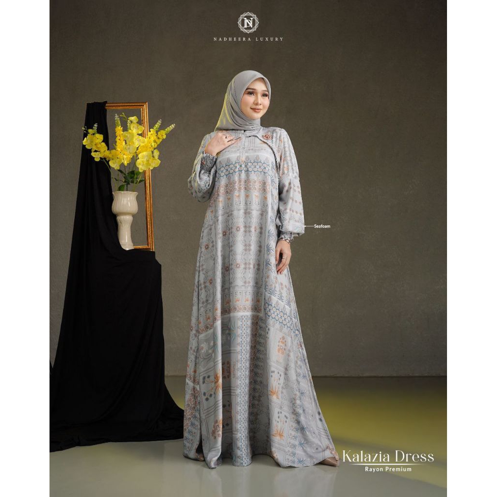 KALAZIA DRESS||RAYON PREMIUM||NADHEERA LUXURY