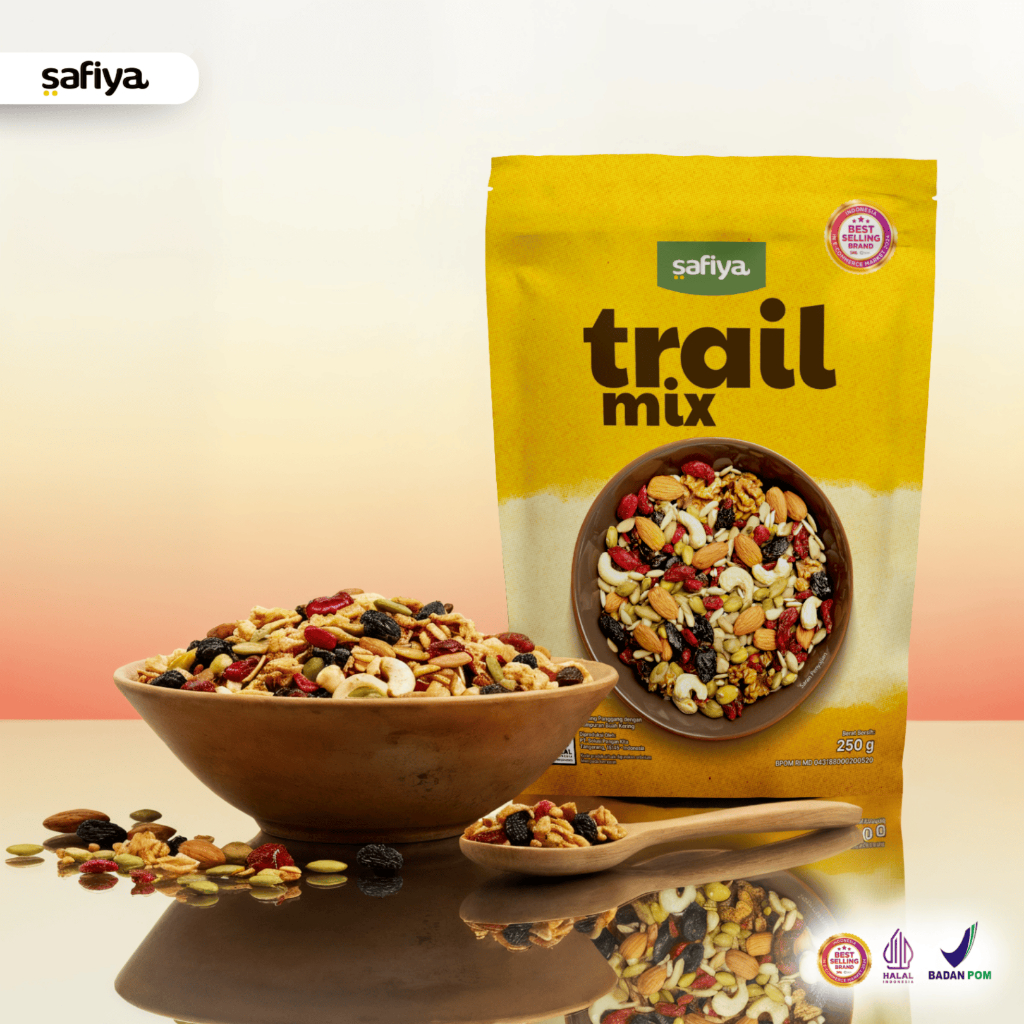 Safiya Trail Mix Original 250 Gram Dried Fruit Roasted Premium