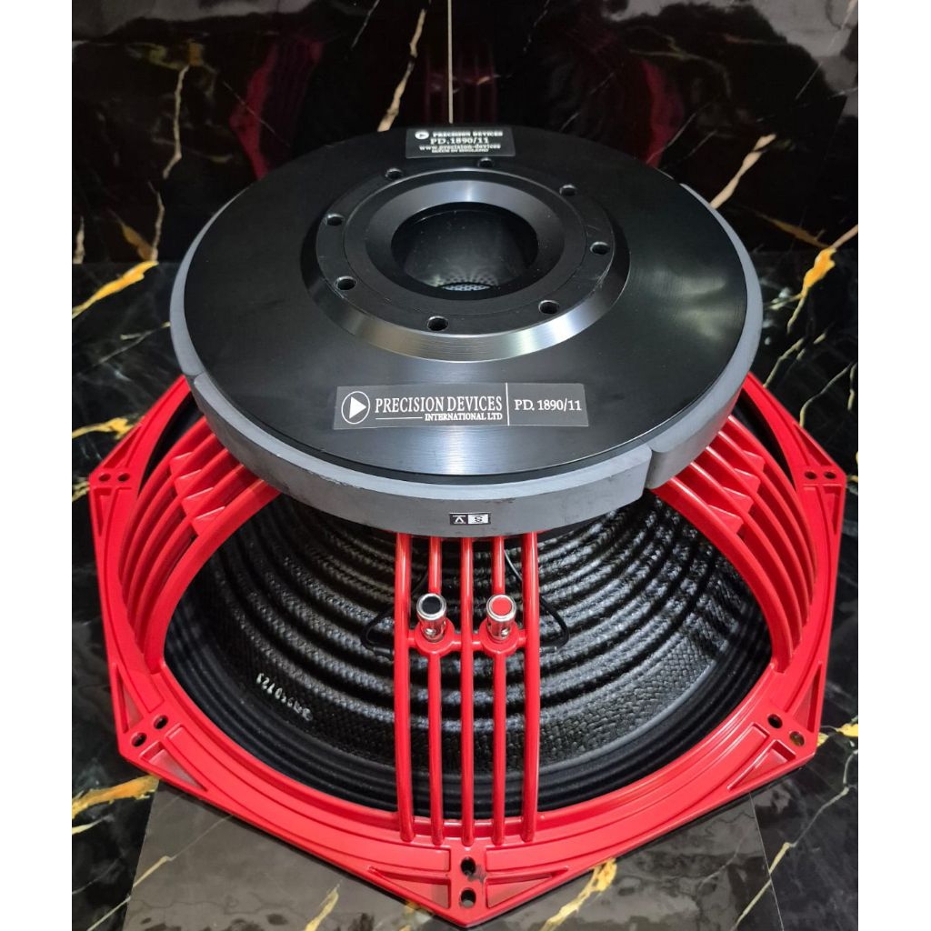 Speaker komponen PD 1890 18Inch daun carbon coil 5in subwoofer