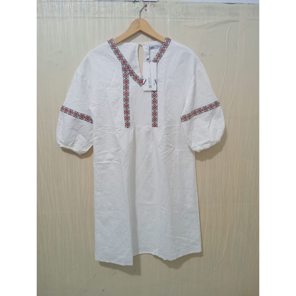 dress branded zara ala bohemian