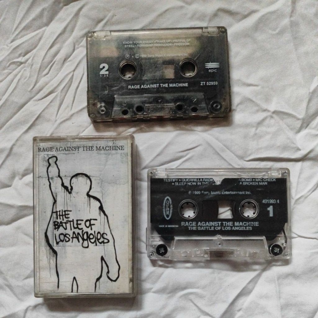 kaset Rage Against The Machine The Battle Of LosAngels