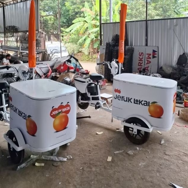 gerobak sepeda listrik | gerobak gowes listrik | gerobak listrik custom | invoice