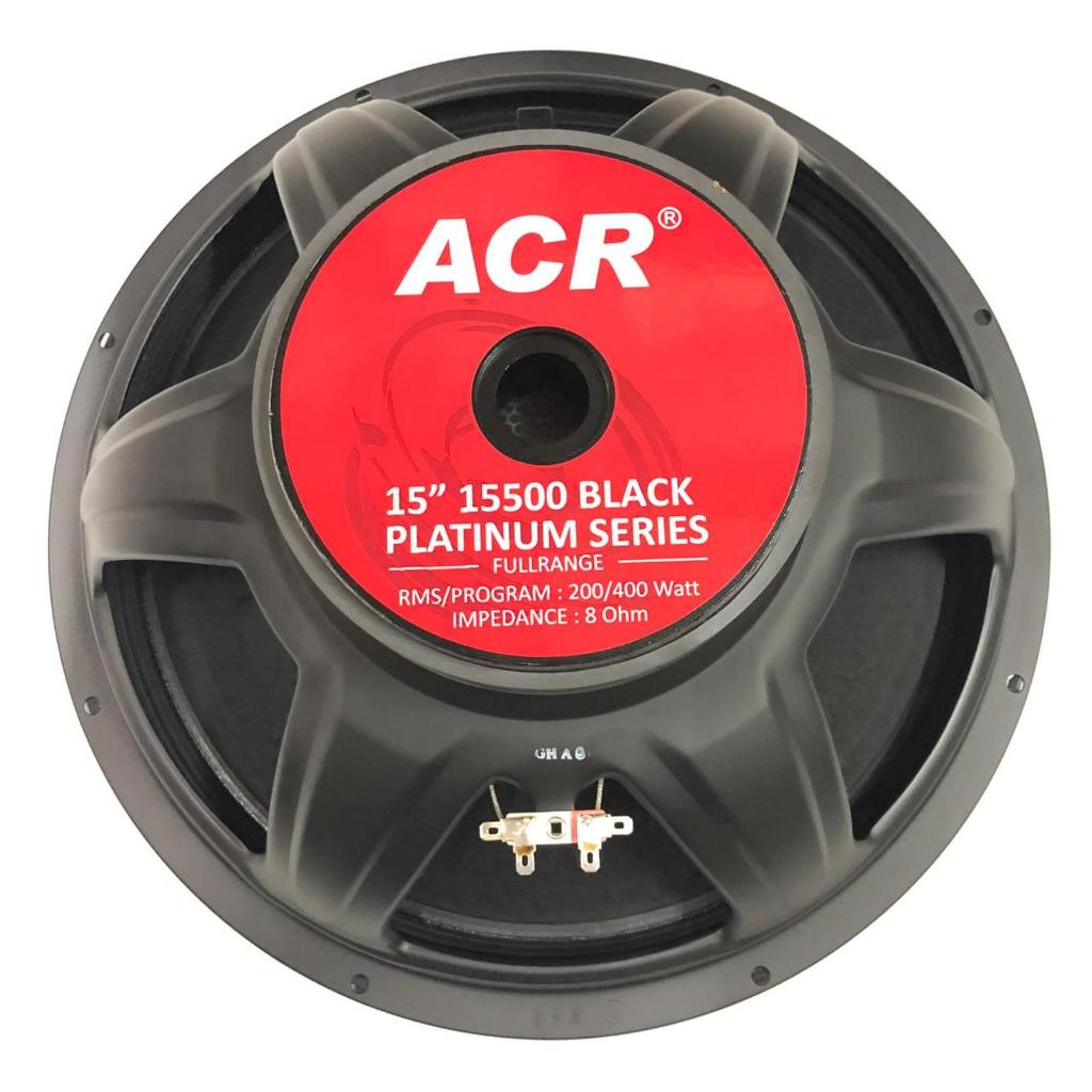 Speaker ACR 15 Inch ACR 15500 Black MK1 ACR Fullrange 15 Inch 15500 Black