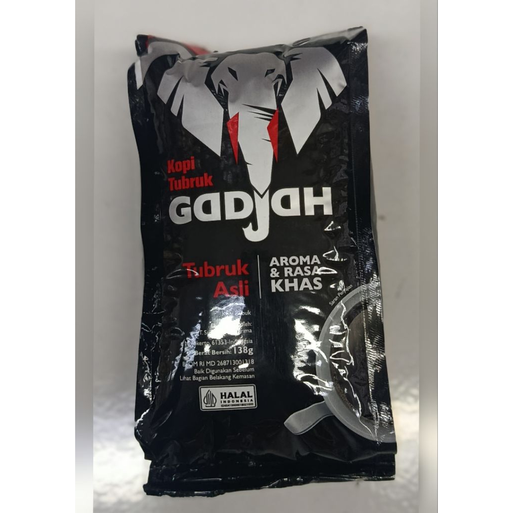 GAJAH KOPI TUBRUK ASLI 138/150gr