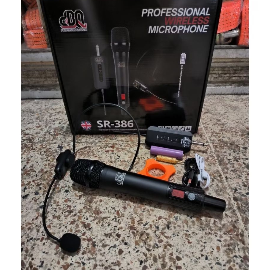 Mic Microphone Wireless dBQ DBQ dbq SR-386 SR - 386 original Handle Plus Mic Bando
