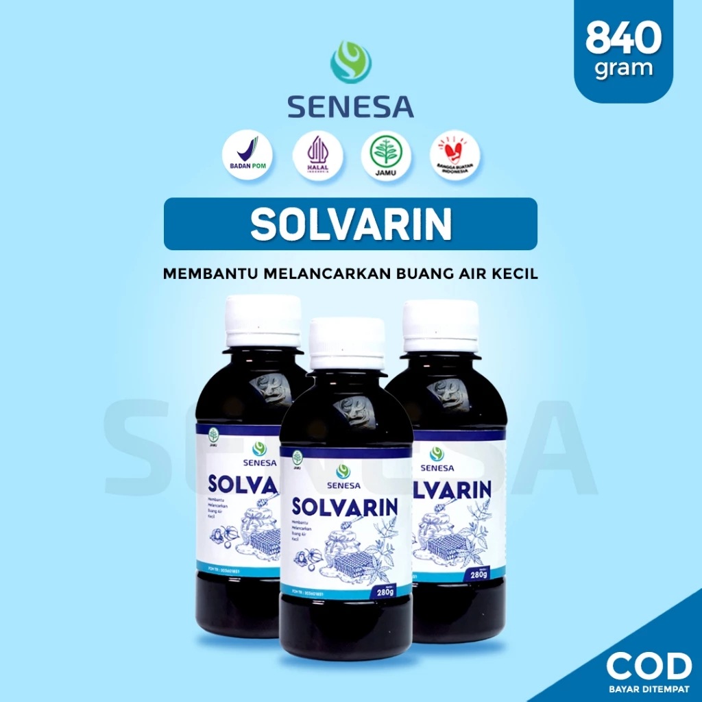 Madu Solvarin - Membantu Melancarkan Buang Air Kecil