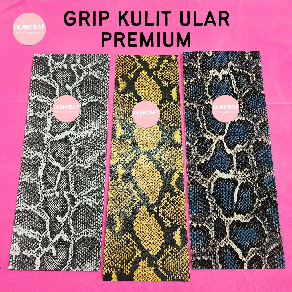 GRIP KULIT ULAR PREMIUM | BILLIARD