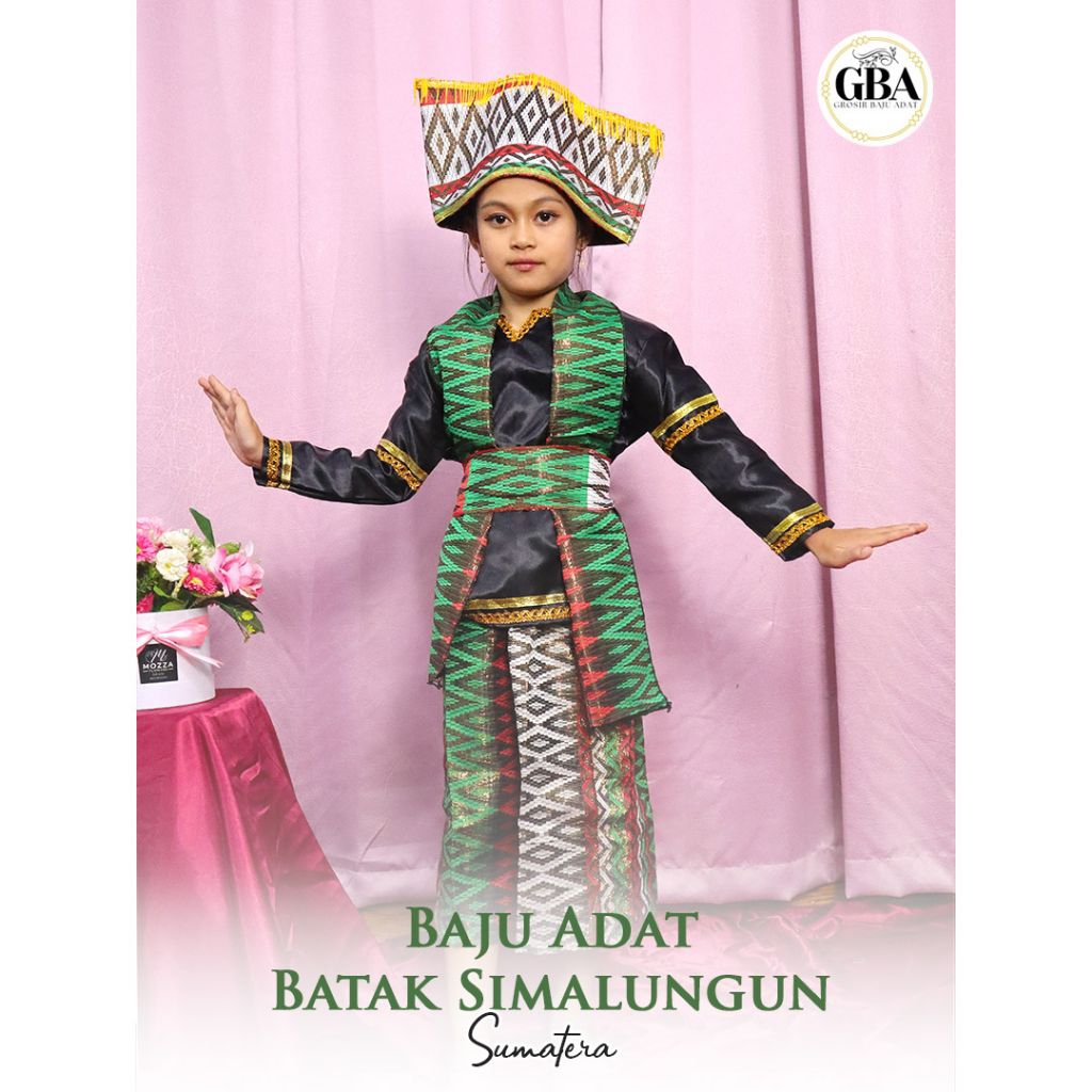BAJU ADAT BATAK SIMALUNGUN ANAK PEREMPUAN