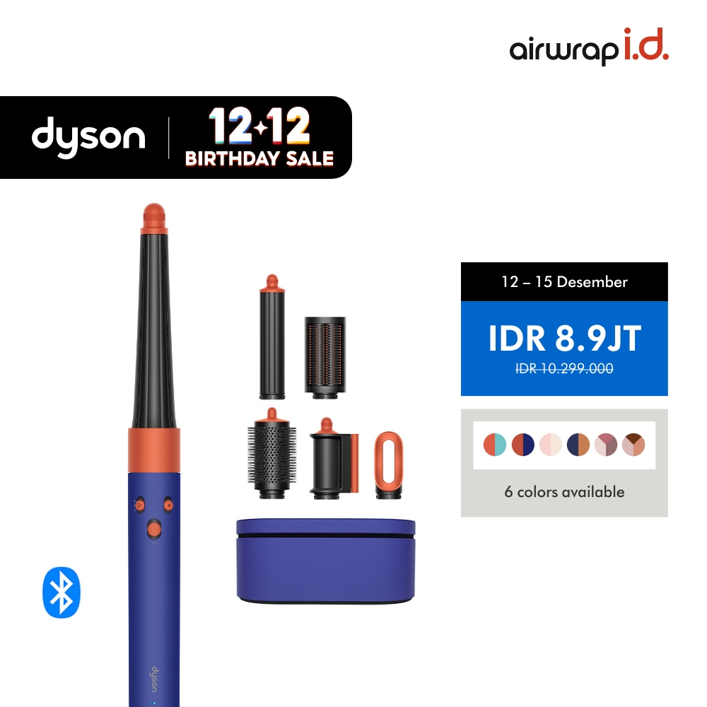 Dyson Airwrap i.d. ™ HS08 Multi-styler and dryer (Vinca Blue/Topaz) - Mengeringkan. Mengikal. Memben