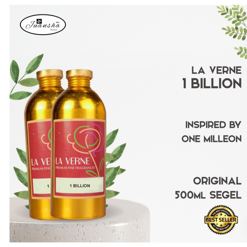 BIBIT PARFUM MURNI 1 BILLION LA VERNE 500ML SEGEL