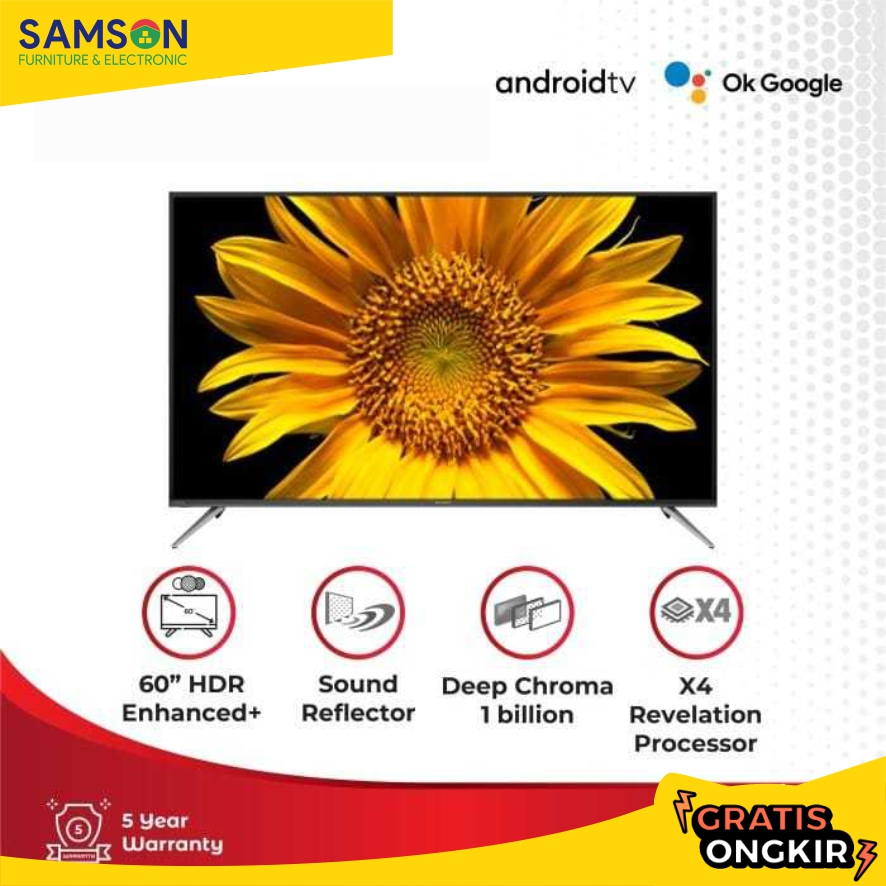 TV SHARP 60INC / 60" 4T-C60DL1X 4K UHD HRD SMART ANDROID TV