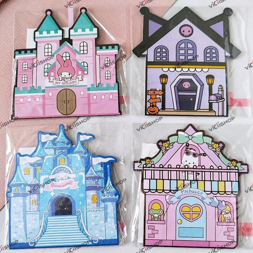 Mainan Diy Istana Rumah Lipat Karakter Lucu/Mainan Bongkar Pasang Aktivitas Anak/Mainan Cewek Cowok