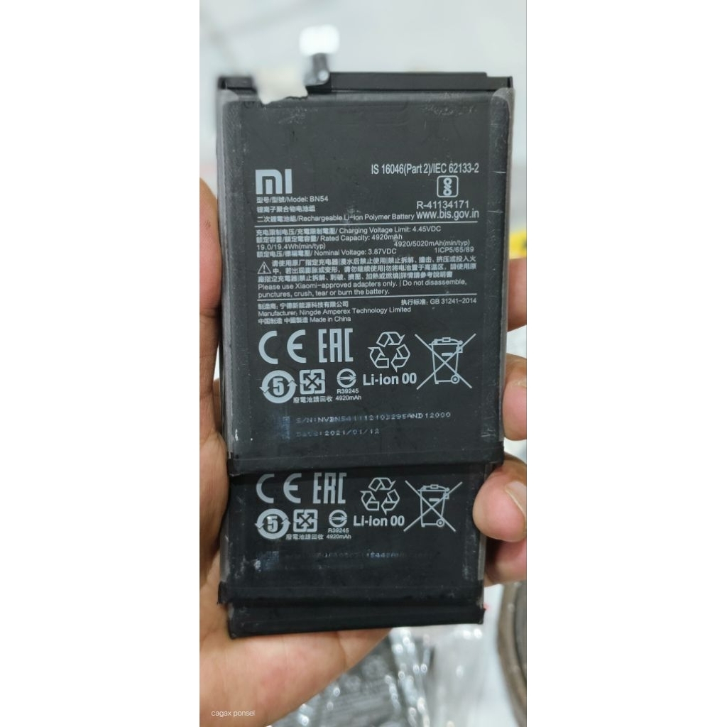 BATU BATERAI XIAOMI BATERAI XIAOMI ORIGINAL COPOTAN POCO F4 REDMI 9, REDMI NOTE 9, POCO M2, REDMI 9A