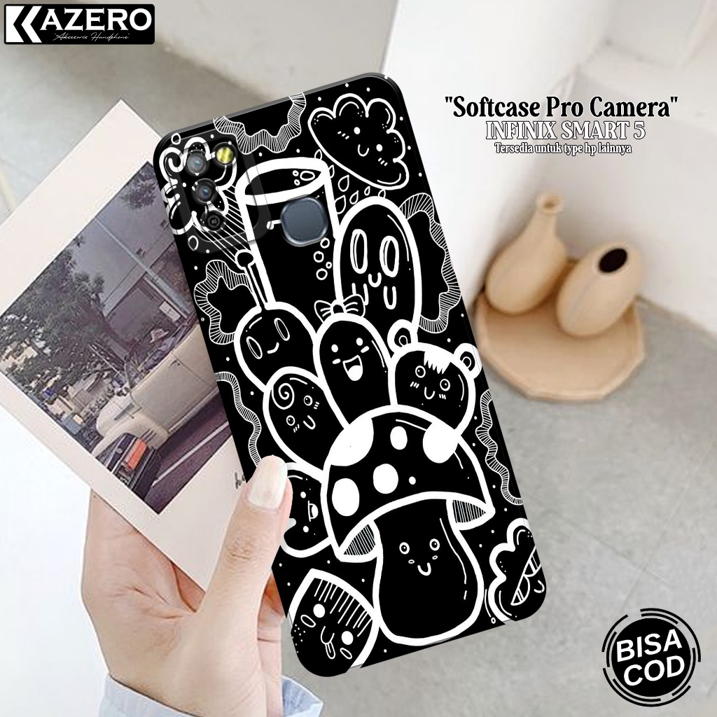 Softcase Pro Camera INFINIX SMART 5 - Fashion Case Aesthetic - Case INFINIX SMART 5 Terbaru - Casing