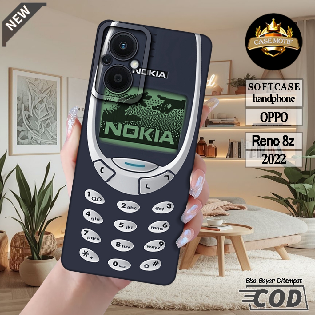Case Hp OPPO RENO 8z Casing RENO 8z 5G Terbaru 2022 Aksesoris Softcase Casing Silikon Case Hp