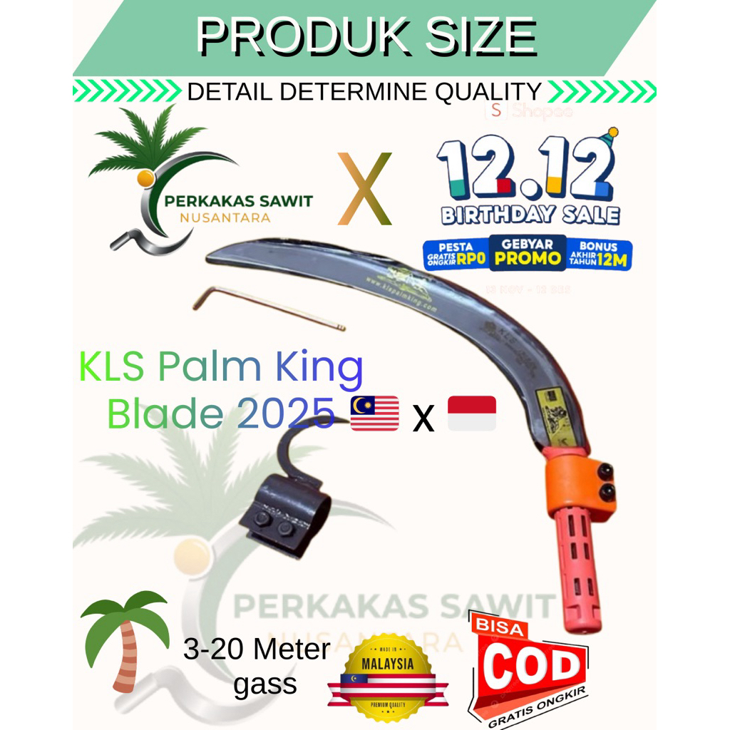 Egrek KLS Palm King Pro Terbaru Spesial 12.12