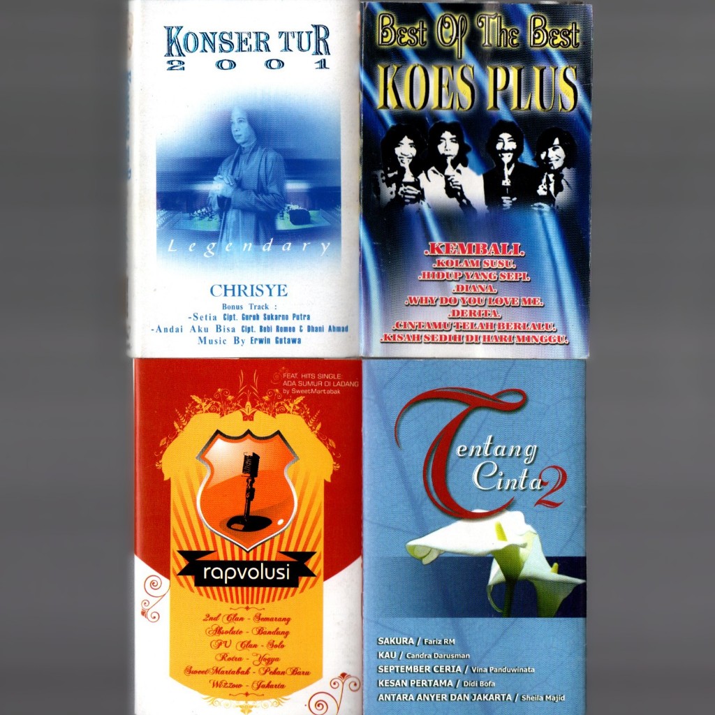 Cover TANPA KASET - Stinky // Koes Plus // Chrisye // Caffeine dll