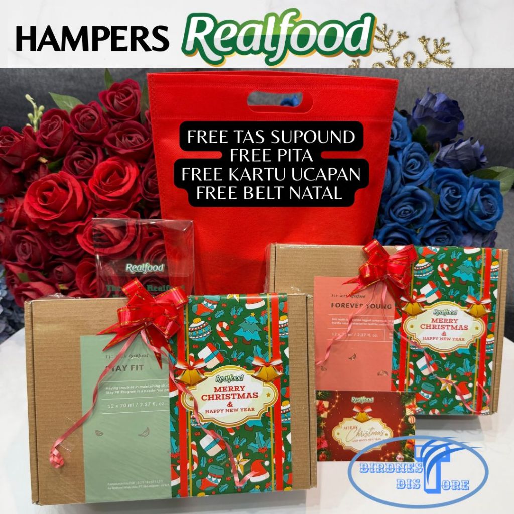 Realfood Hampers Gift Set 12 jar dan 6 jar - Realfood Indonesia