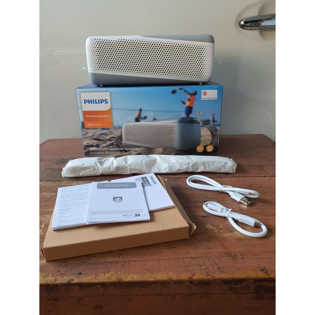 Speaker Bluetooth Portable - Philips - Philips Go - Philips S7807 - 7000 Series - Outdoor Wireless S