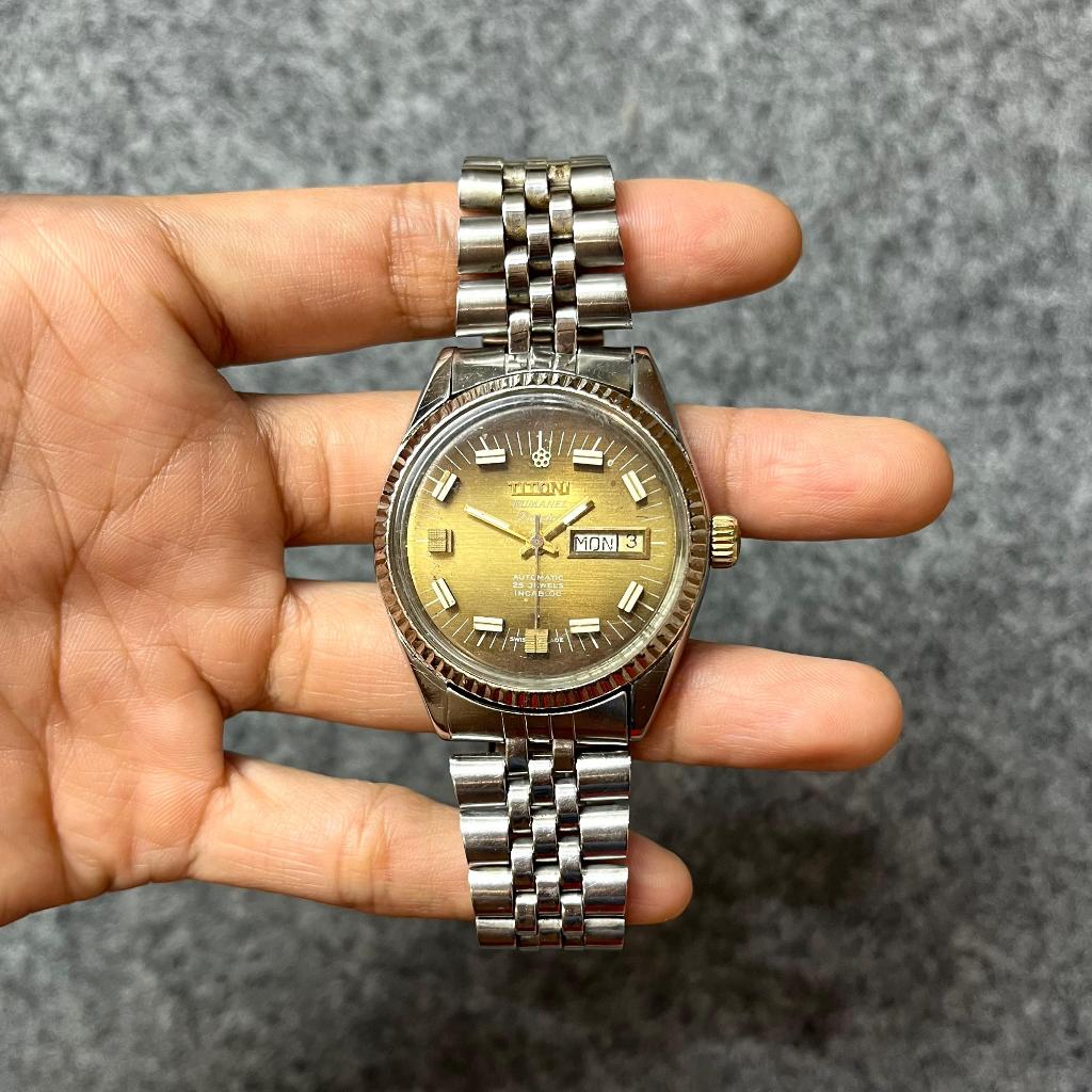 Jam tangan titoni vintage original