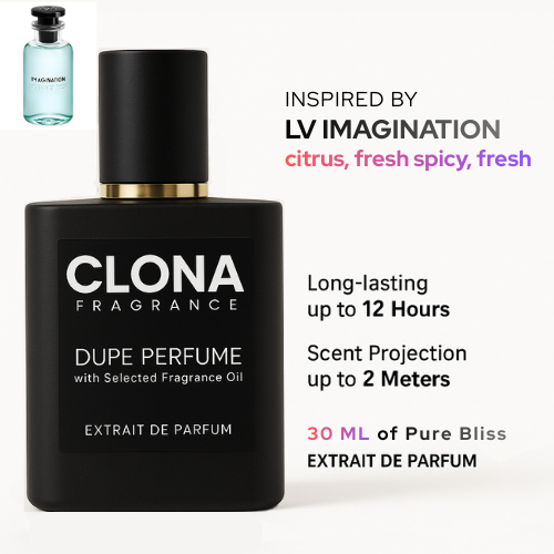 Extrait Parfum LV Imagination - Dupe Inspired Perfume Clona Fragrance