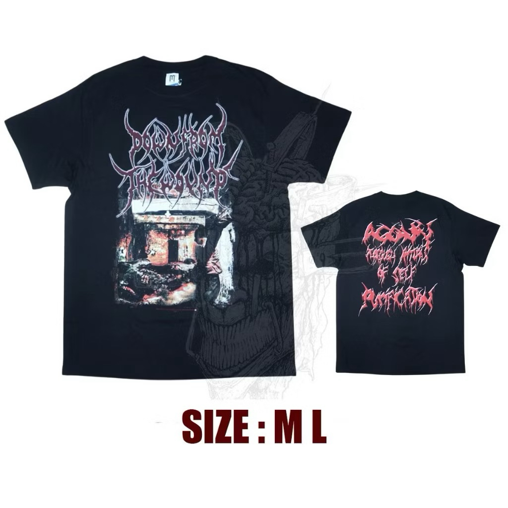 DOWN FROM THE WOUND agony through rituals of self purification - TSHIRT Original Released  by Brutal