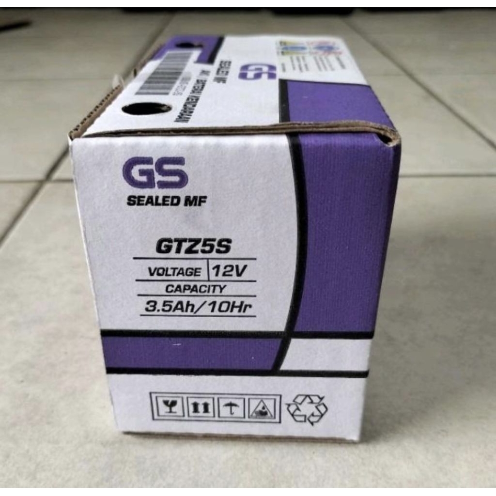 Aki Motor GS Astra Kering MF GTZ5S Original GS Astra