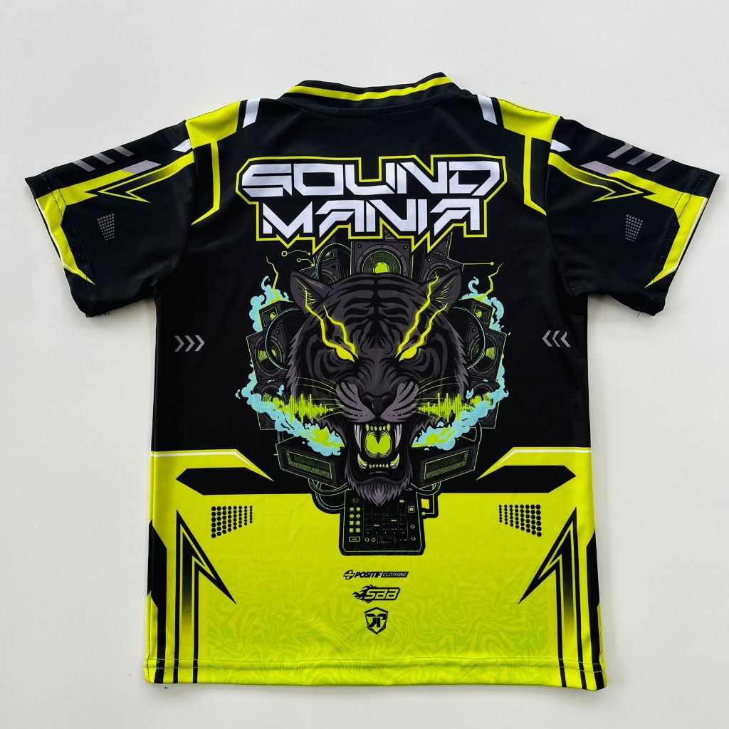 Positif Merch Baju Kaos Jersey Printing Sound System Sound Mania