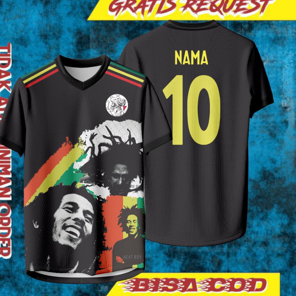 JERSEY AJAX BOB MARLEY 2025 2026 GRATIS REQUEST