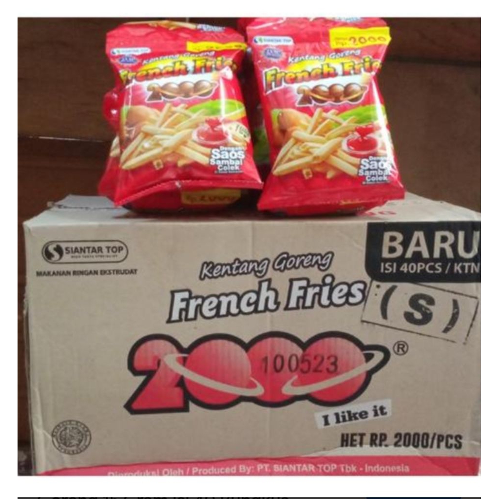 ciki kentang FRENCH FRIES 2000