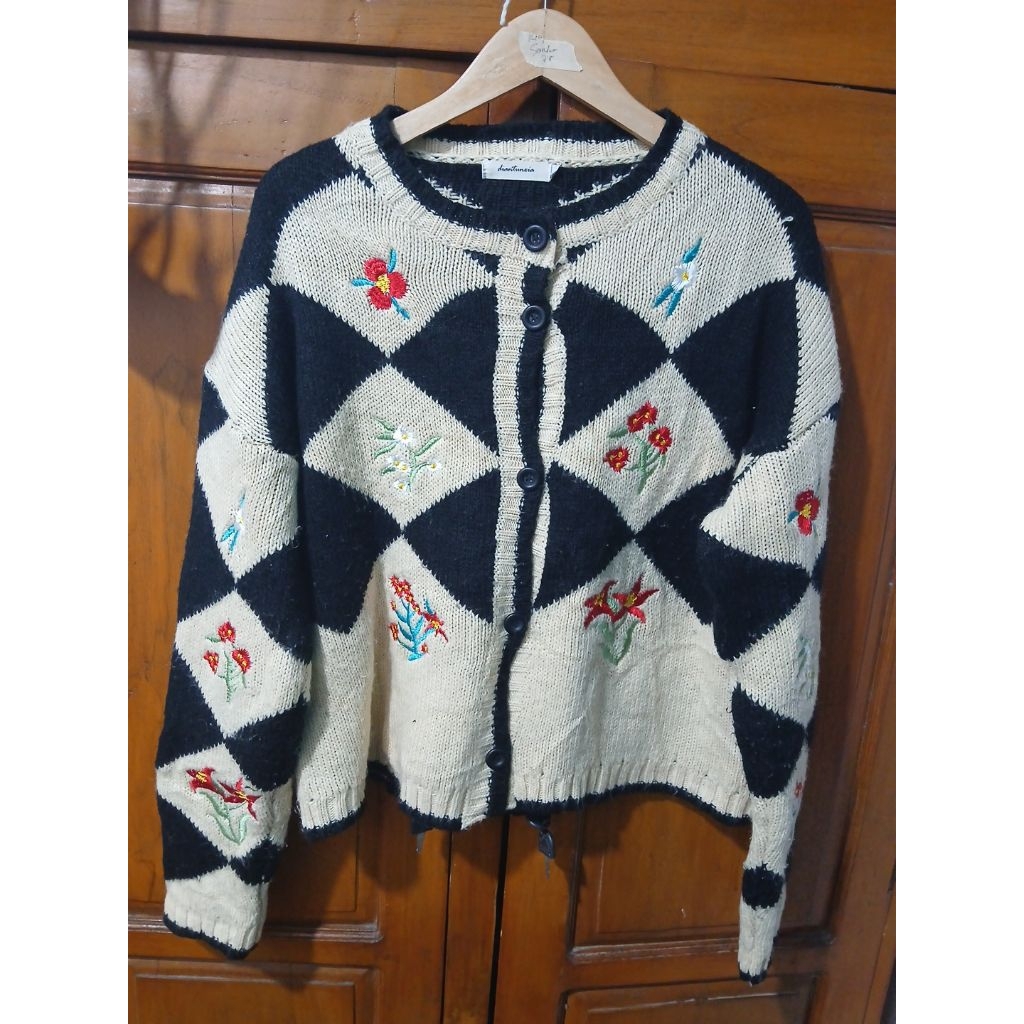 Cardigan Bordir