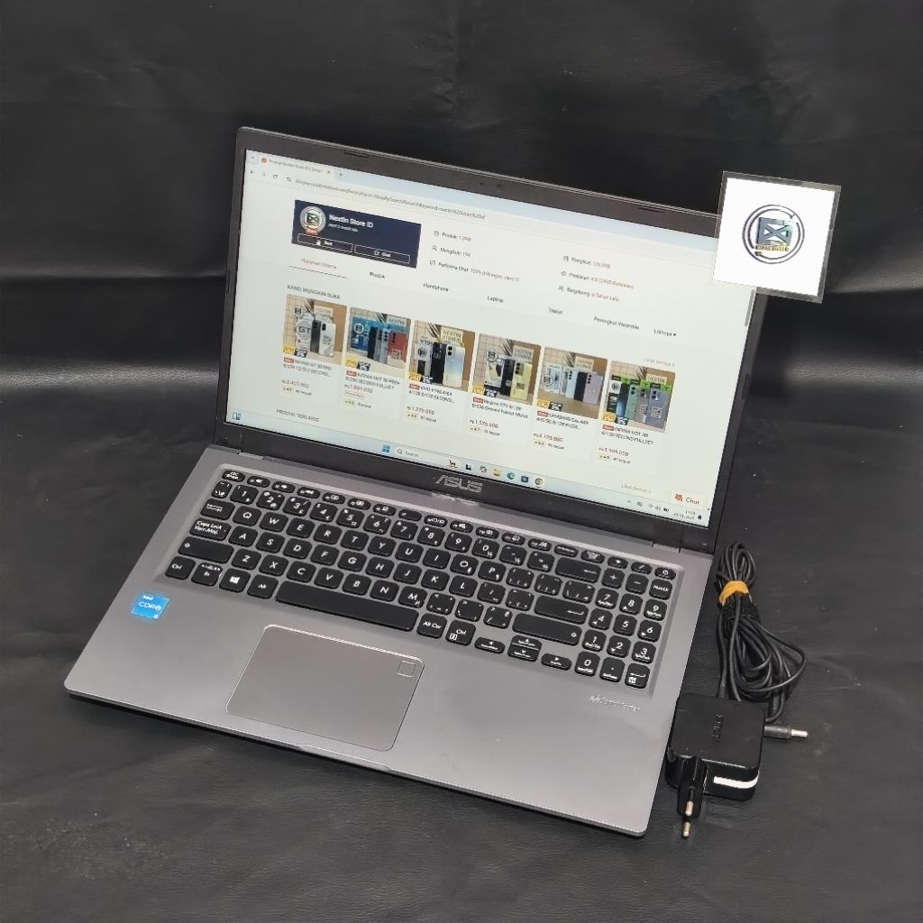 LAPTOP ASUS VIVOBOOK X515EA CORE i3 1115GA 8GB SSD 256GB 14 INCH SECOND BERGARANSI