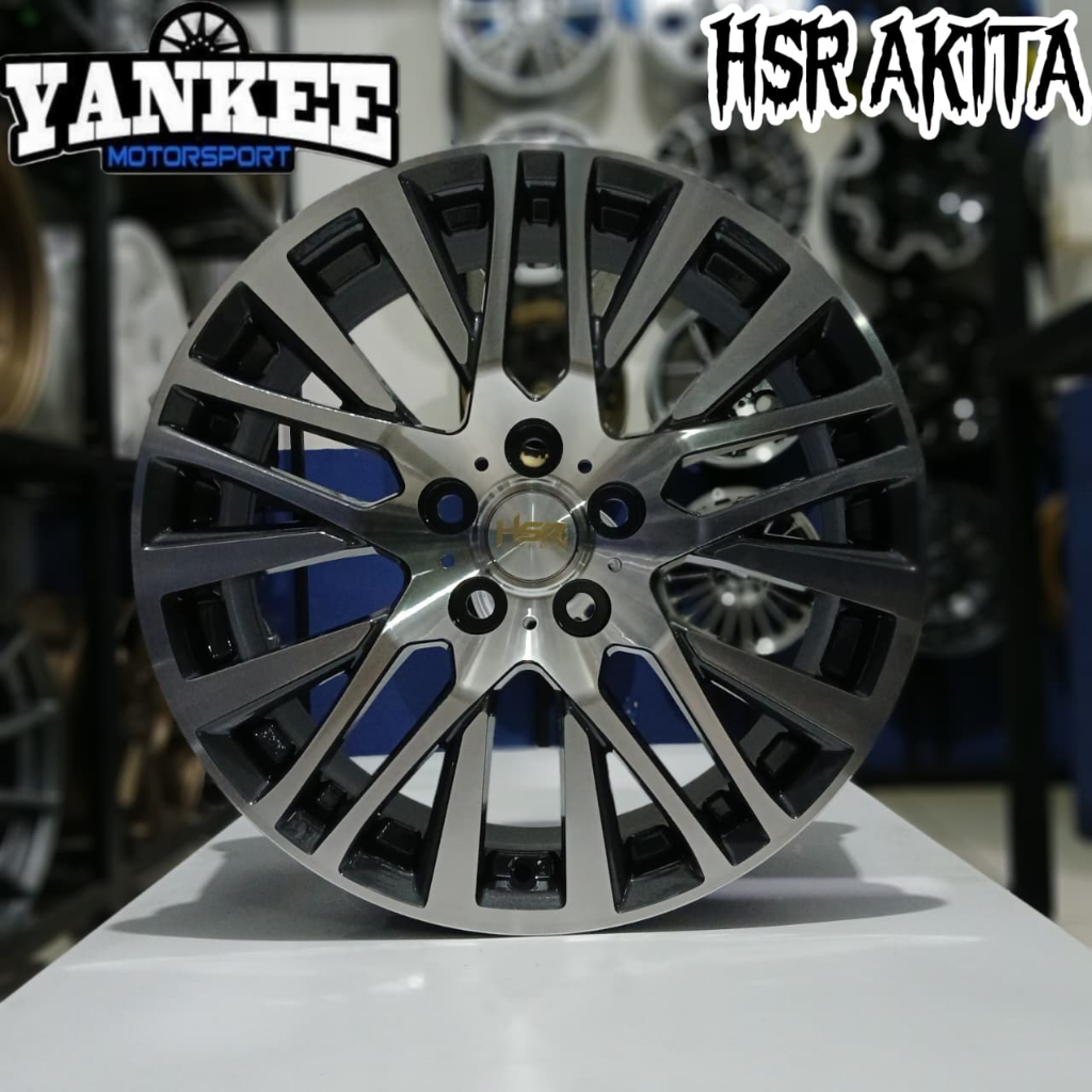 Velg Mobil Ring 18 HSR AKITA R18 bisa buat innova xpander alphard dll velg standart alphard