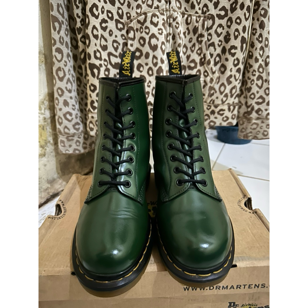 Dr Martens 1460 Green Smooth