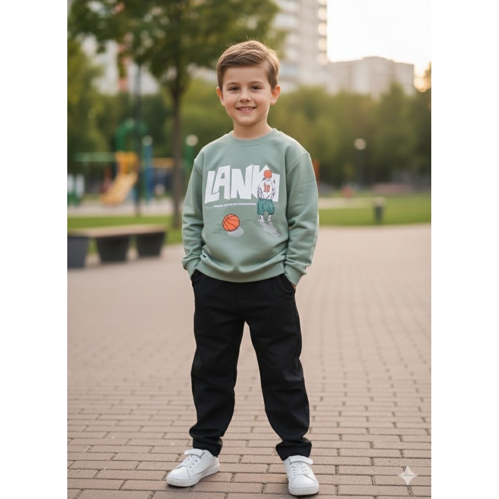 SETELAN ANAK JOGGER 5-8THN SET ANAK COWO IMPORT BAJU SETELAN JOGGER ANAK LAKI-LAKI