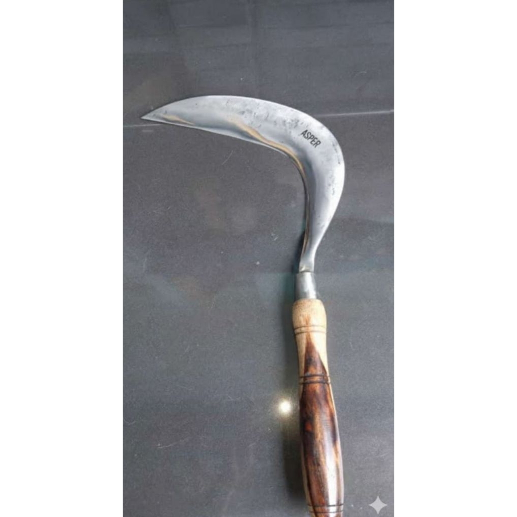 ARIT ASPER Original ModelJAWA Baja Per Sabit Tani Rumput Panen Padi Kuat Tajam