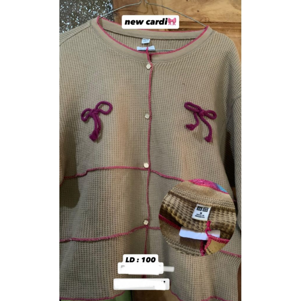 Cardigan rajut uniqlo