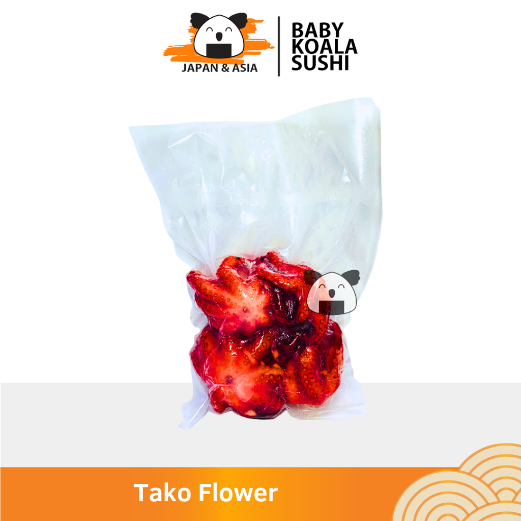 BABY OCTOPUS  Tako Flower | Bayi Gurita Mini Utuh | Boiled & Fresh Frozen