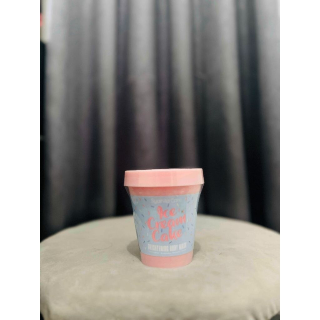 body mask bleacing ice cream SyahilaCare